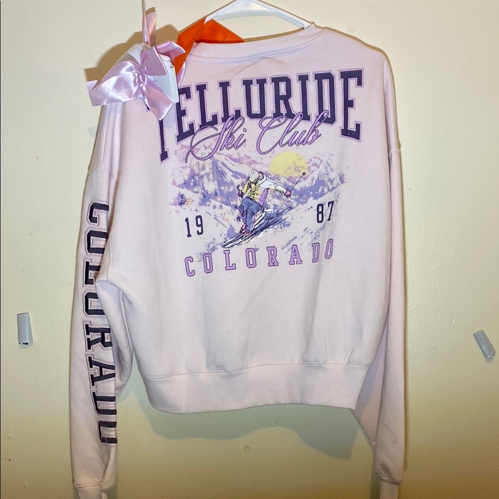 Pink Crew Neck Sweater with Modern Fit